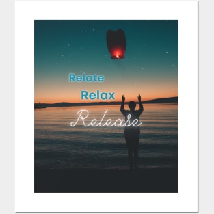 Relate, Relax, Release #3 Posters and Art